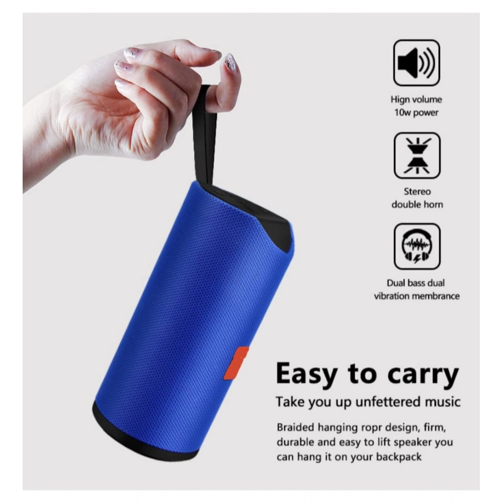 Plastic Rubber Wireless TG113 Bluetooth Speaker image 2
