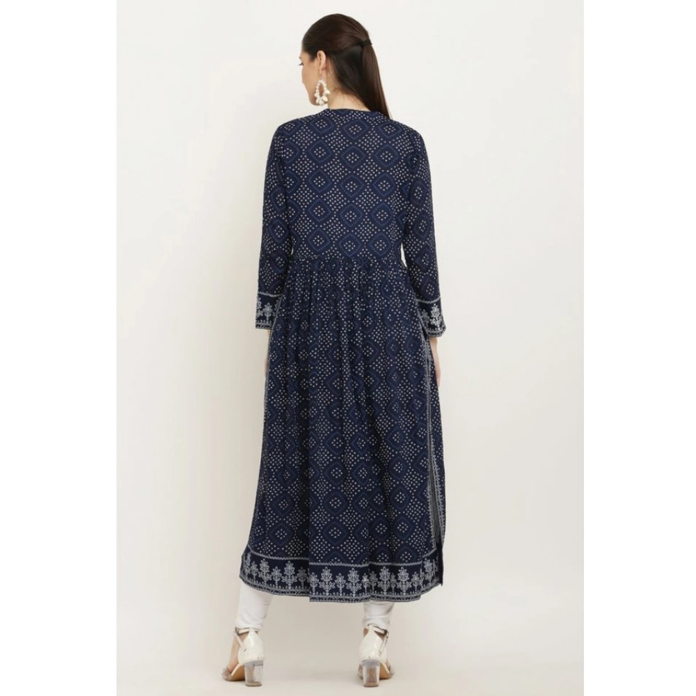 Women's Casual Rayon Full sleeve Kurti image 4