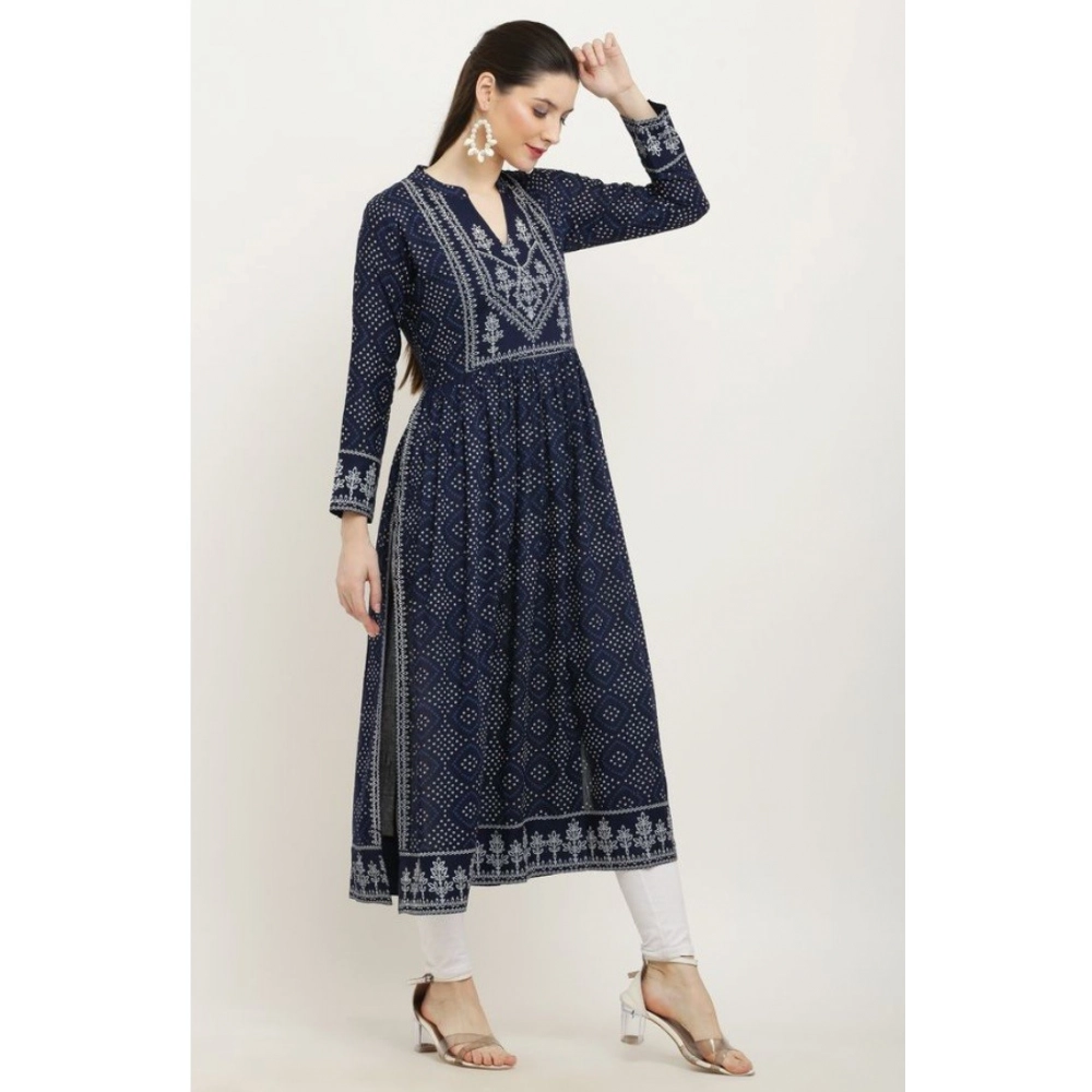 Women's Casual Rayon Full sleeve Kurti