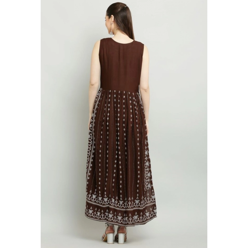 Women's Casual Rayon 3-4th Sleeves Kurti image 4